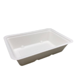 Frietbakjes A5 Suikerriet BIO PFAS Vrij 800st